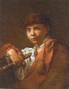 Maggiotto, Domenico Boy with Flute china oil painting reproduction